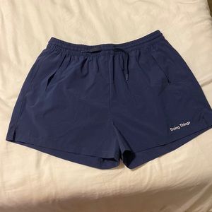 Outdoor voices nylon shorts, unlined